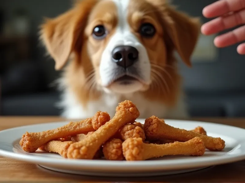 can dogs eat fried chicken bones