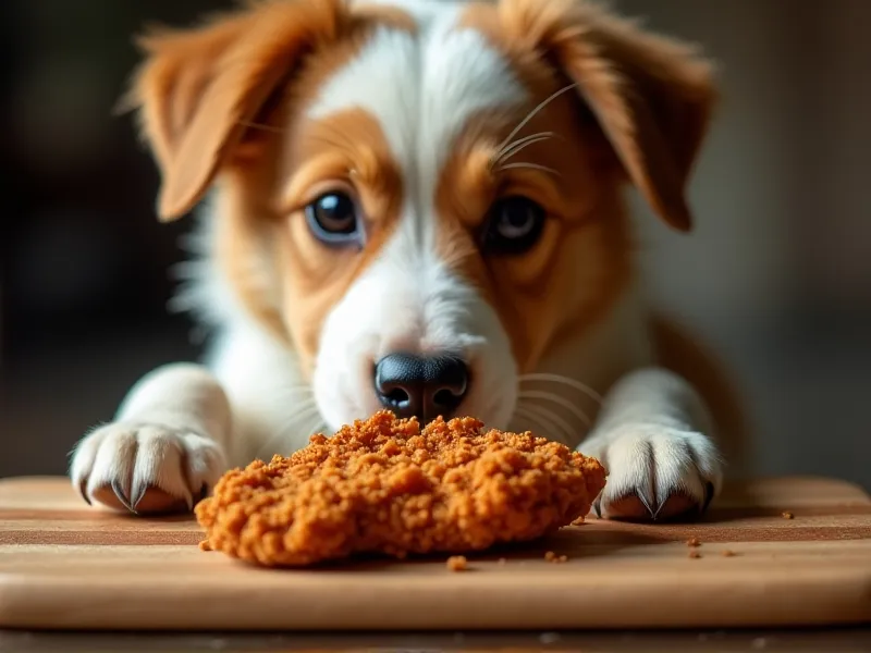 can dogs eat fried chicken without the skin