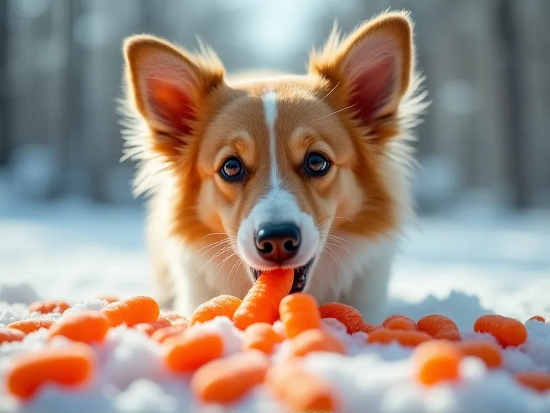 can dogs eat frozen carrots