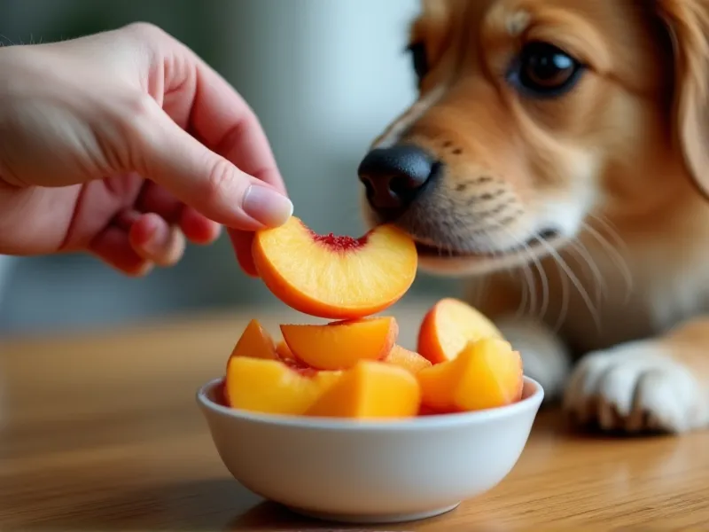 can dogs eat frozen peaches