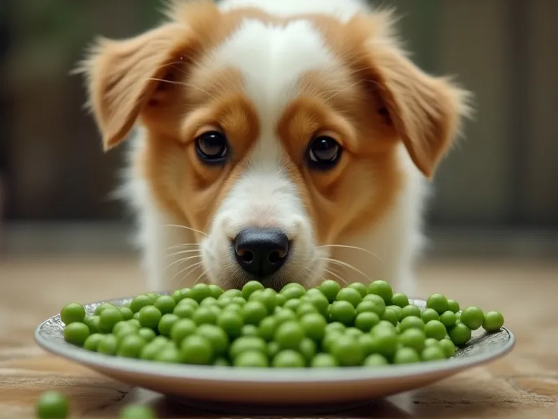 can dogs eat frozen peas