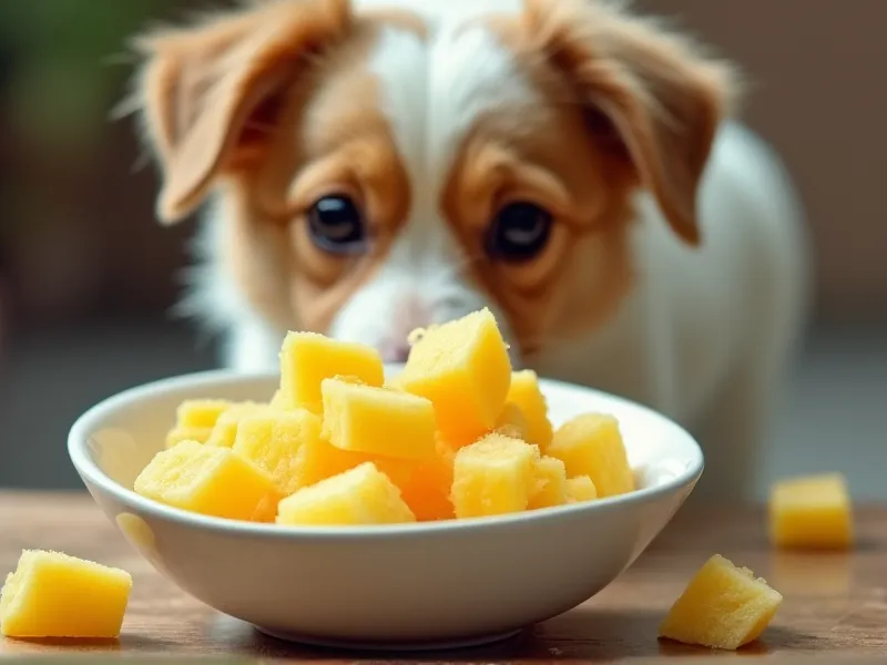 can dogs eat frozen pineapple