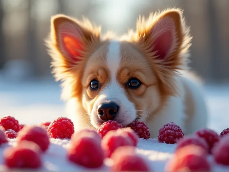 can dogs eat frozen raspberries