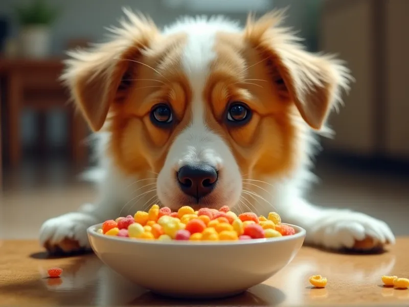 can dogs eat fruity pebbles