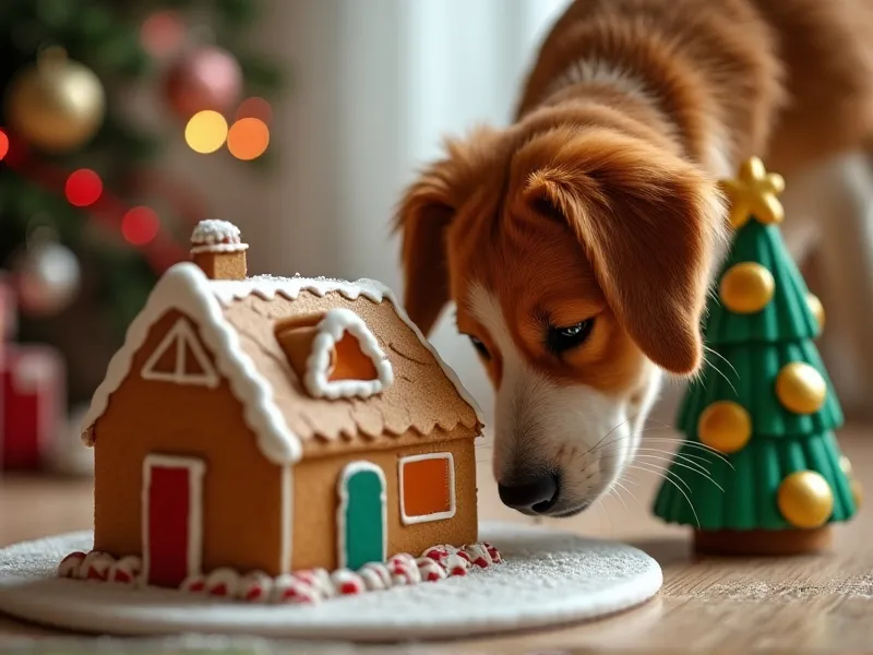 can dogs eat gingerbread houses