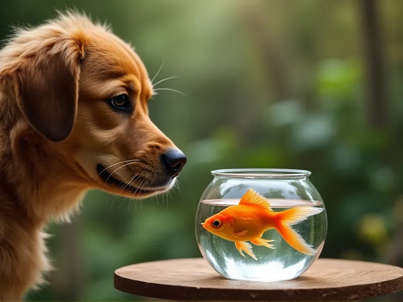 can dogs eat gold fish
