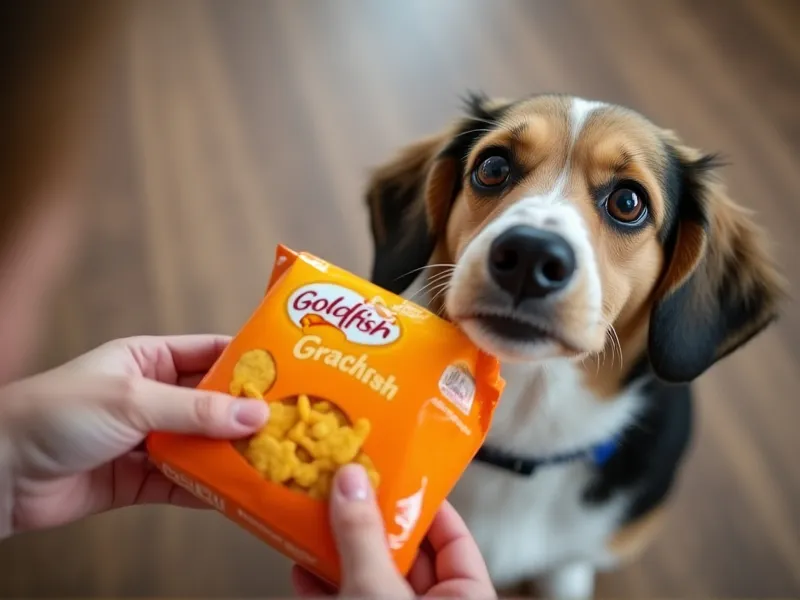 can dogs eat goldfish crackers