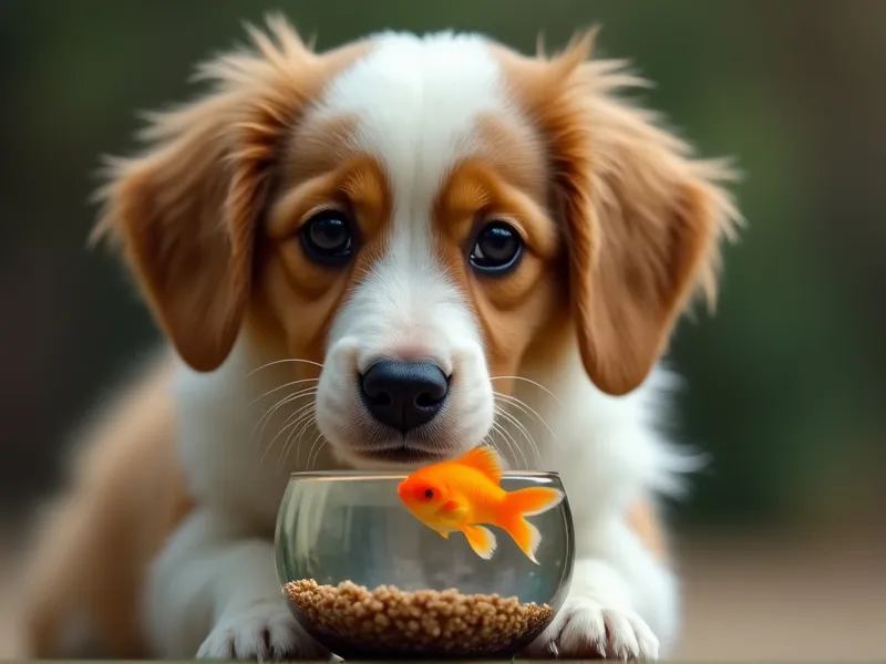 can dogs eat goldfish