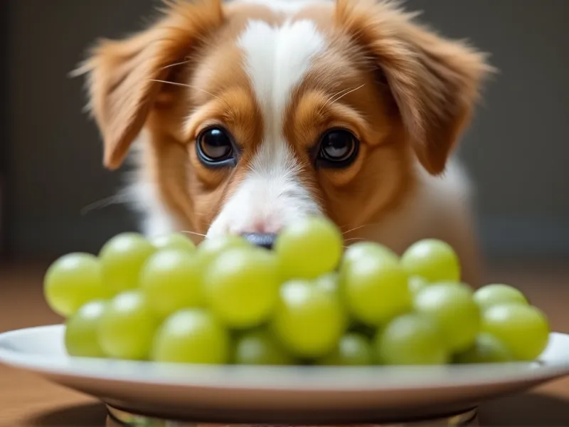 can dogs eat grapes green