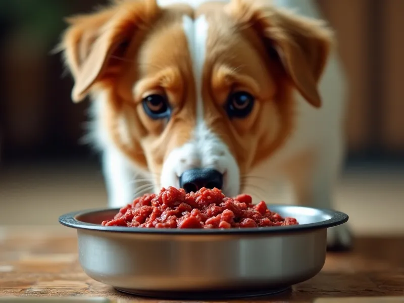 can dogs eat ground beef cooked