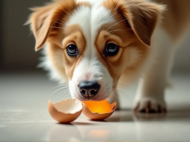 can dogs eat hard boiled egg shells