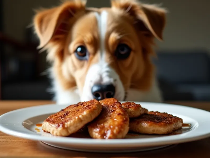 can dogs eat pork chops cooked