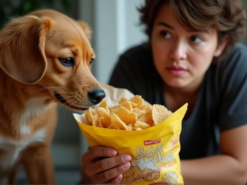 can dogs eat salt and vinegar chips