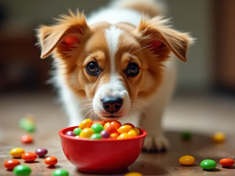 can dogs eat skittles