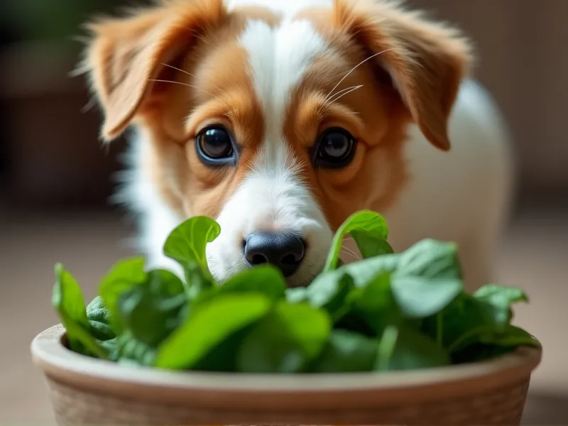 can dogs eat spinach raw