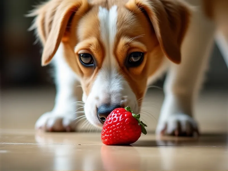 can dogs eat strawberries whole