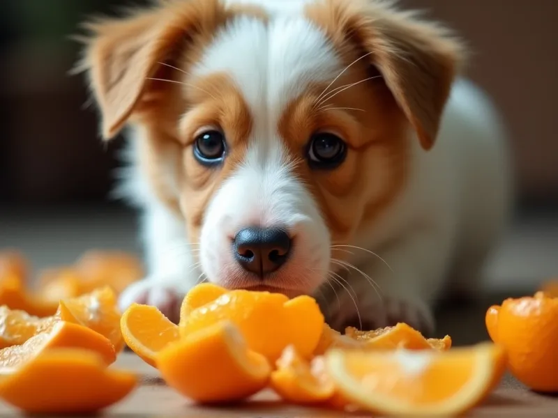 can dogs eat tangerine peels