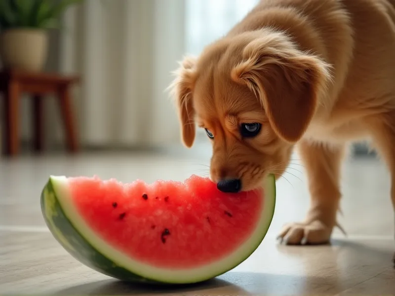 can dogs eat the watermelon rind
