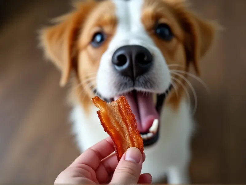 can dogs eat turkey bacon cooked