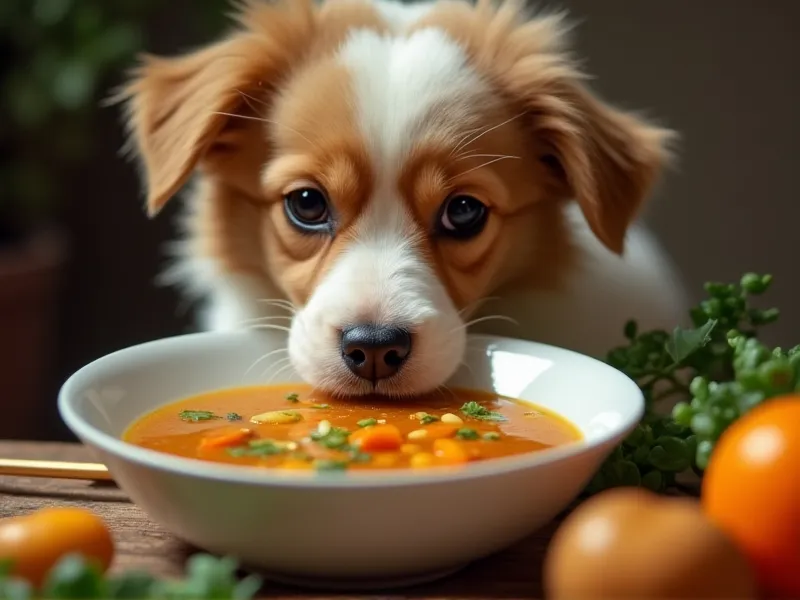 can dogs eat vegetable soup