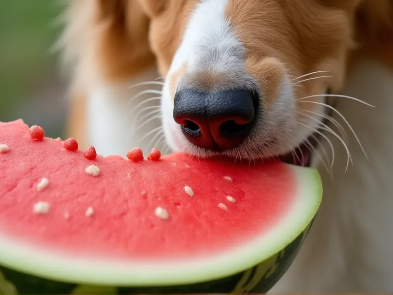 can dogs eat watermelon with white seeds