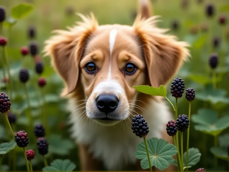 can dogs eat wild blackberries
