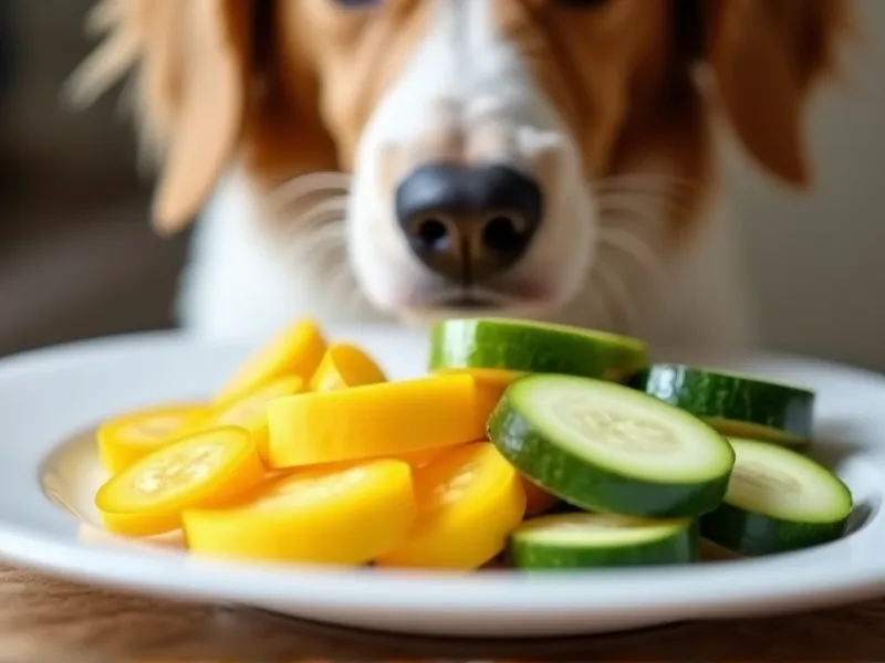 can dogs eat zucchini and yellow squash