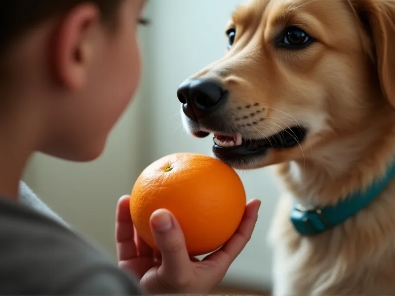 can dogs have oranges to eat